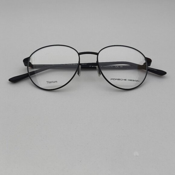 🕶️Made in Italy! Porsche Design P8767 Titanium Eyeglasses 53/18 145 /EUM166🕶️ - Picture 7 of 11